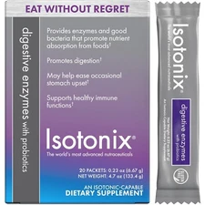 Isotonix Digestive Enzymes with Probiotics – 20 Travel Packets