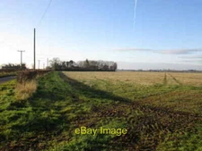 Photo 6x4 Stubble field and Westlaby Manor Fulnetby Westlaby is a scatter c2016