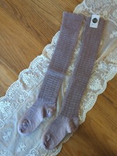 Antique Vintage Wool Stockings, Rondo Hosiery Company, 1930s Wool Stockings