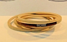 Belt made to OEM specs will fit JOHN DEERE GX10063 LT166 48" .559" x 144.63"