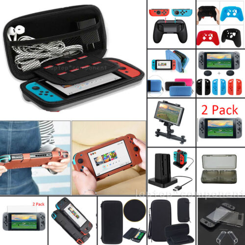 For Nintendo Switch/ 3DS/2DS XL LL Grip/Bag/Case/Cover/Film Protector Accessory - Photo 1 sur 140