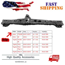 Front Crossmember Subframe Cradle for Corolla iM 17-18 Toyota Prius 2010-2015
