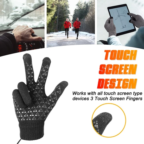 Elektrisch beheizte Handschuhe mit Akku – warm und bequem im Winter. - Bild 11 von 13