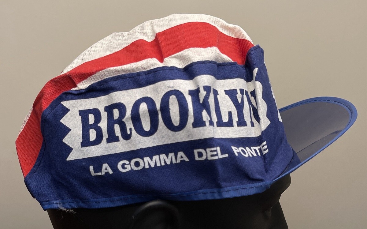 新品同様 レア ビンテージ Brooklyn サイクリングキャップアメリカ製 Brooklyn Cycling Team Cap Classic Hat Black Pink Green Red