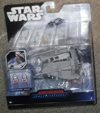 Star Wars Micro Galaxy Squadron Luke Skywalker's Snowspeeder  0038 new series 2