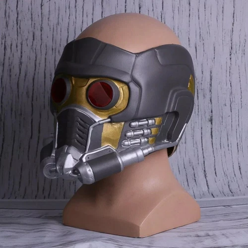 Star Lord Helmet Cosplay Avengers Peter Quill Mask Halloween Superhero Props - Picture 4 of 7