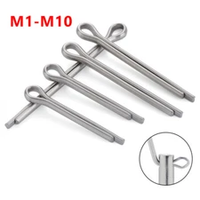 304 Stainless Steel Split Pins Cotter Pins Fit Clevis Pins Lock Retaining M1-M10