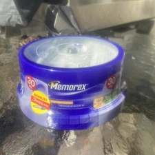 Memorex CD-R 30 Pack 700MB, 80 Minute, 52x Multi Speed Blank Recordable Discs