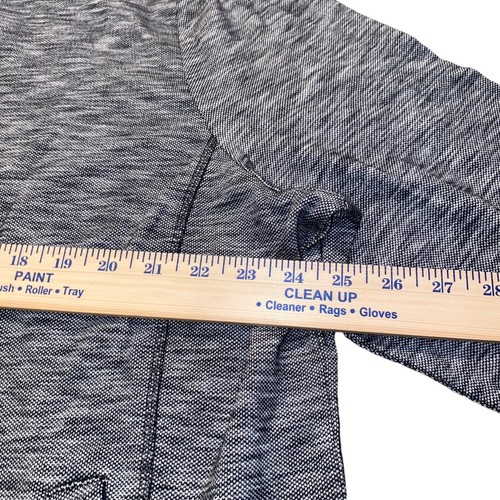 T By Talbots Full Zip Sweater Black / Grey 53095817 Women Plus Size 3X NWT - Picture 3 of 8