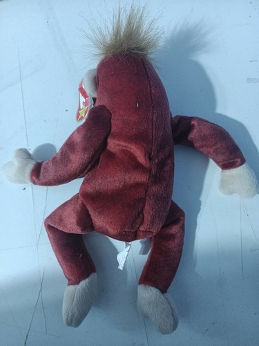 1999 RARE Retired SCHWEETHEART The ORANGUTAN TY Original Beanie Babies MINT NWT - Picture 2 of 3