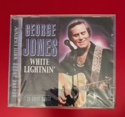 GEORGE JONES -  WHITE LIGHTNIN' - 25 GREAT SONGS - BRAND NEW CD