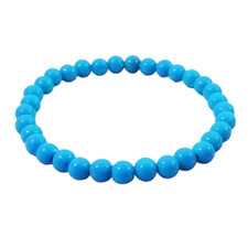 Bracciale Uomo Con Perle Colorate - Regolabile, Acciaio, Vetro, Moda - Foto 3