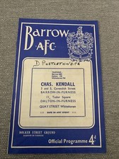 7/ Barrow v Carlisle United (Div 4).9.4.1960