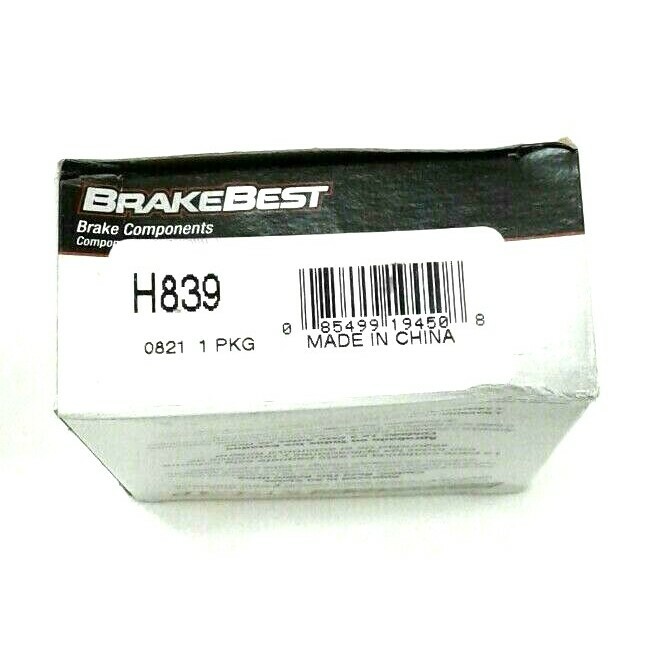 BrakeBest H839 Disc Brake Caliper Mounting Bolts 30025256 Qty 1 