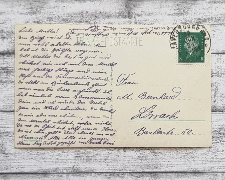 AK Ravensburg Architektur Turm Kirche Häuser Postkarte Ansichtskarte Deko alt - Bild 2 von 2