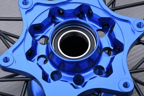 Blue Off-Road Front Wheel Rim Complete HUSQVARNA TE 300 TE300 2016-2024 1,6"x21" - Picture 3 of 6