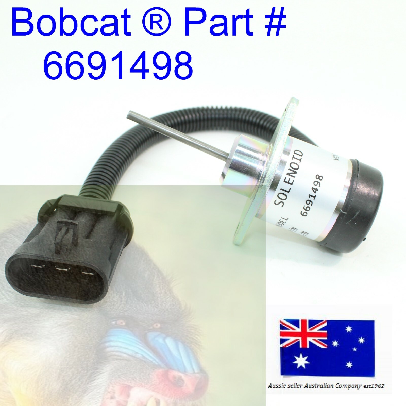 Bobcat FUEL Solenoid 6691498 6691313 325 328 329 331 334 335 337 341