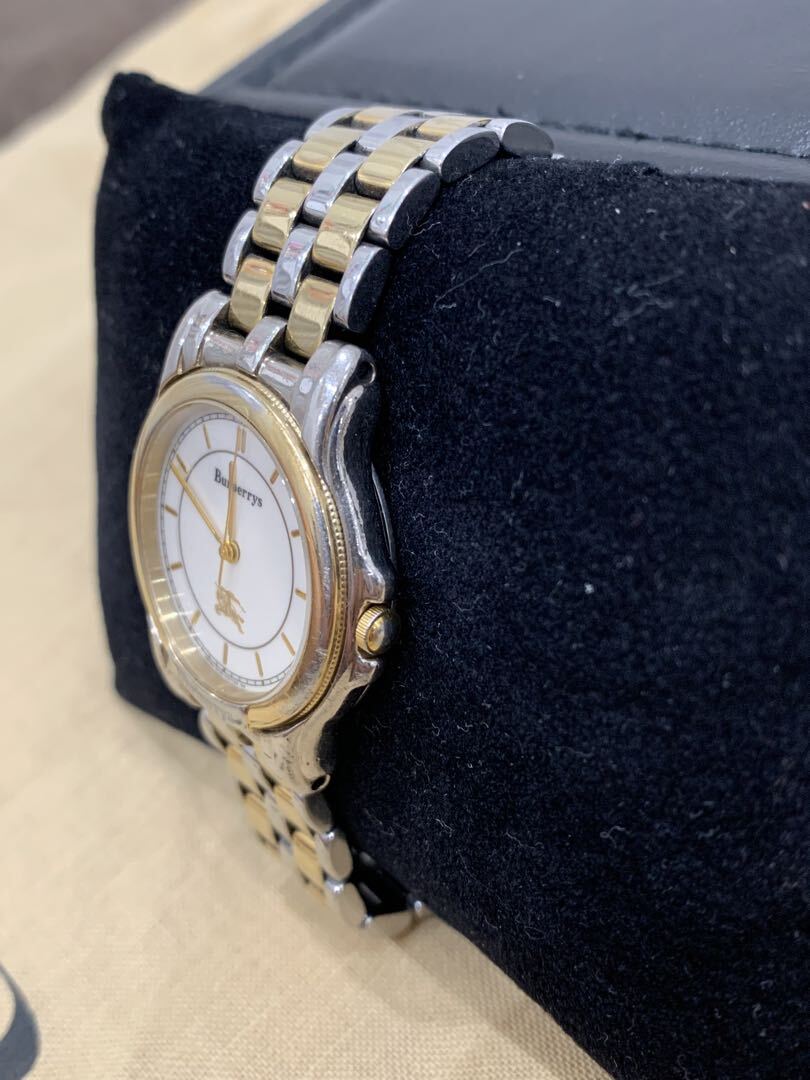 BURBERRY バーバリー 5530-F52321 クォーツ 腕時計 コンビ BURBERRY バーバリー 5530-F52321 クォーツ 腕時計 コンビ