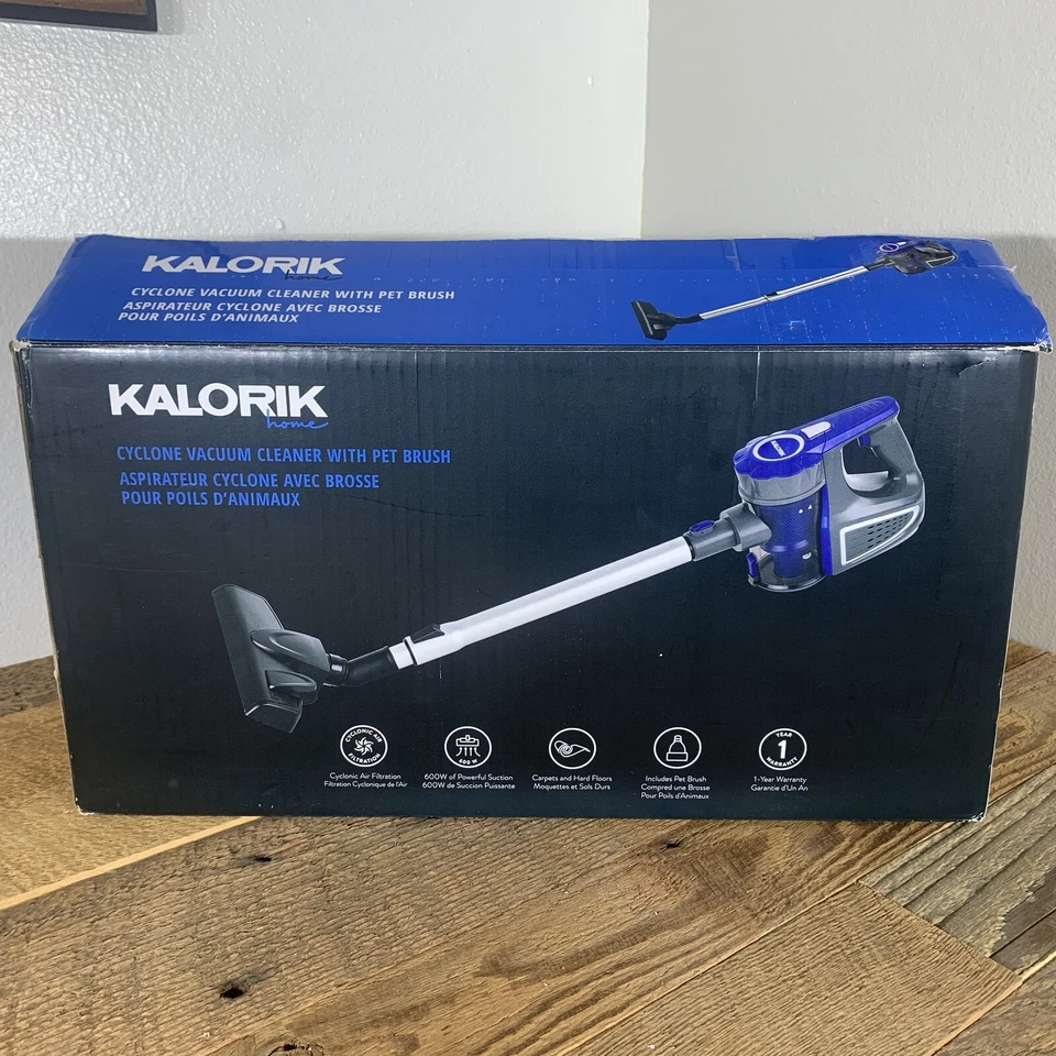 NEW Kalorik Home Cyclone Vacuum Cleaner with Pet Brush VC 46599 GR - Image 2 of 4