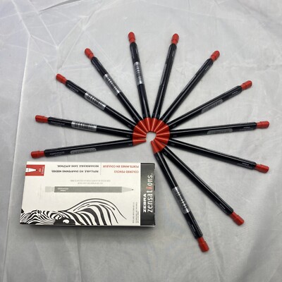 RED Zebra  Zensations  Mechanical colored pencils, Pack Of 12  New, Sealed