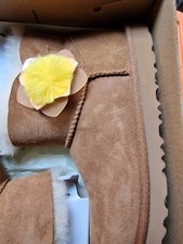 Ugg Scarpa Scarponcino Ragazza Donna K Mini Bailey 2 Cactus Numero 36