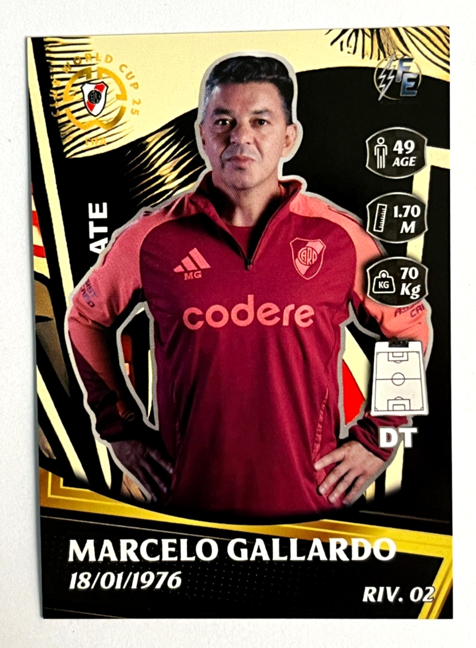2025 FIFA CLUB WORLD CUP FE Card #164 RIV.02 MARCELO GALLARDO River Plate