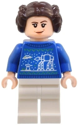 LEGO®|Minifigure|Star Wars|Princess Leia - Holiday Sweater|sw1381|NEW - Picture 1 of 1
