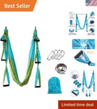 Ultra-Strong Aerial Yoga Swing - Versatile Inversion Sling for Health Fitness