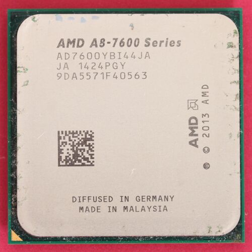 AMD A8-7600 Quad Core CPU Steamroller 3.1Ghz CPU Socket FM2+ AD7600YBI44JA - Picture 2 of 3