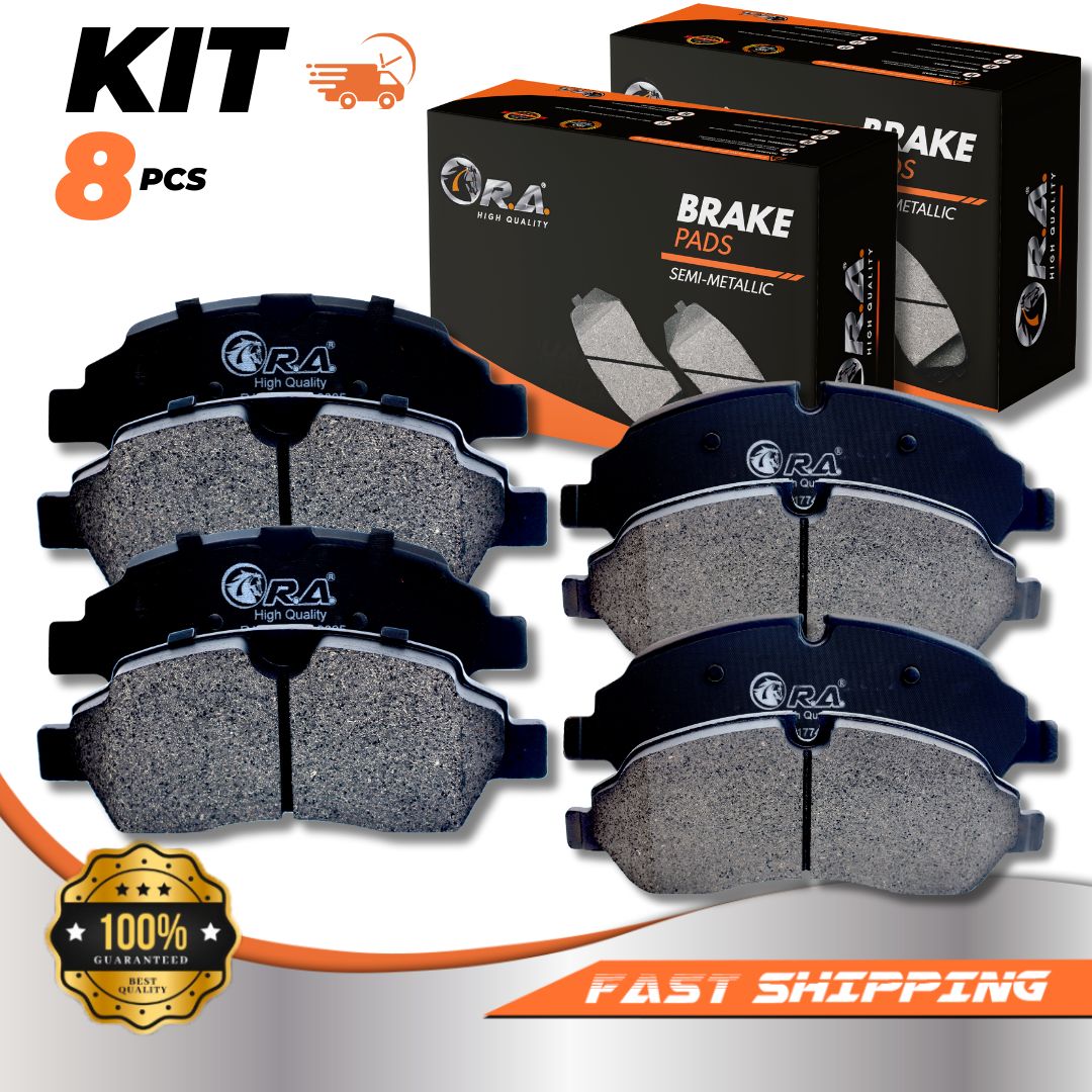 2015-2019 Ford Transit 350 Front & Rear Disc Brake Pads 3.2L 3.5L 3.7L