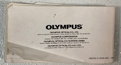 Olympus Infinity Zoom 210 AF analoge Kleinbildkamera Point & Shoot mit Tasche & Handbuch - Bild 10 von 14