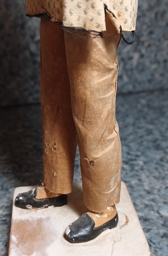 Clay Krishnangar Man Sculpture Figurine By Jadunath Pal Circa 1870 - Picture 13 of 24