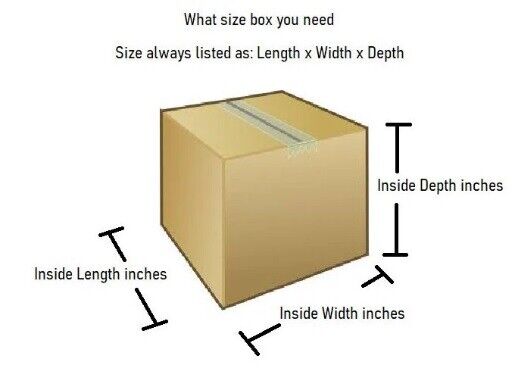 9 x 6 x 4" Corrugated Kraft Shipping Boxes Select Quantity SHIPS FAST!