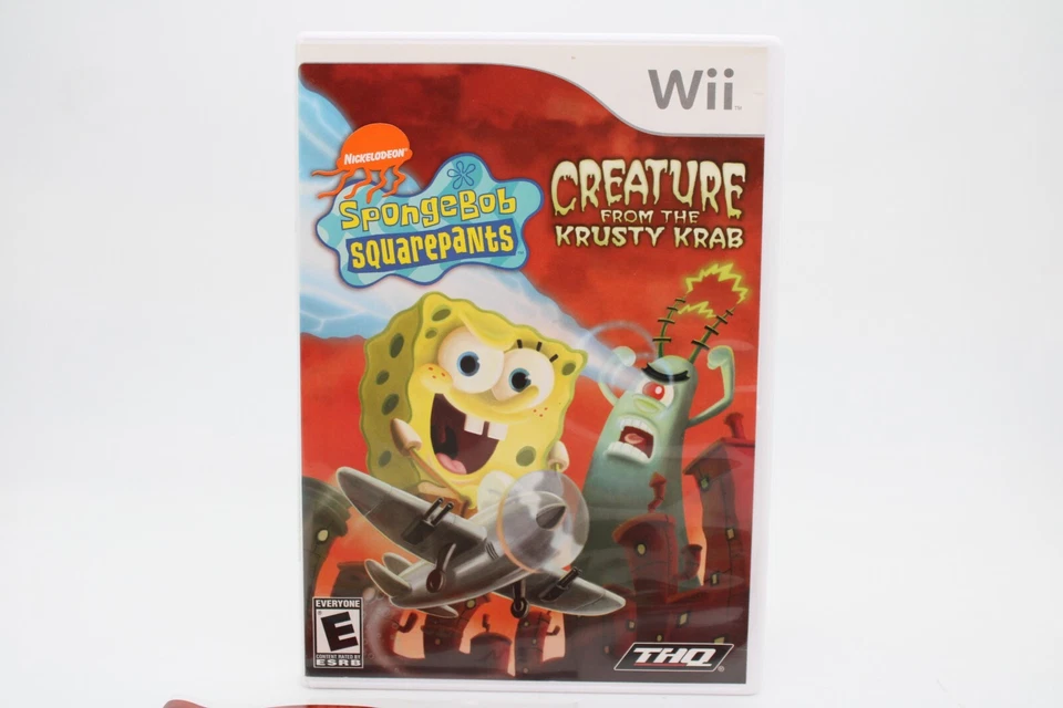 Refurbished Nintendo Wii SpongeBob SquarePants Creature from the Krusty Krab Exc - Image 2 of 4