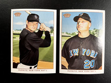 2002 Topps 206 Jeromy Burnitz Lot of 2 Variation Baseball Cards #260 Mets