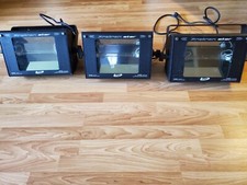 THREE Elation Proton Star DMX Strobe Light great for stage nightclub or DJ