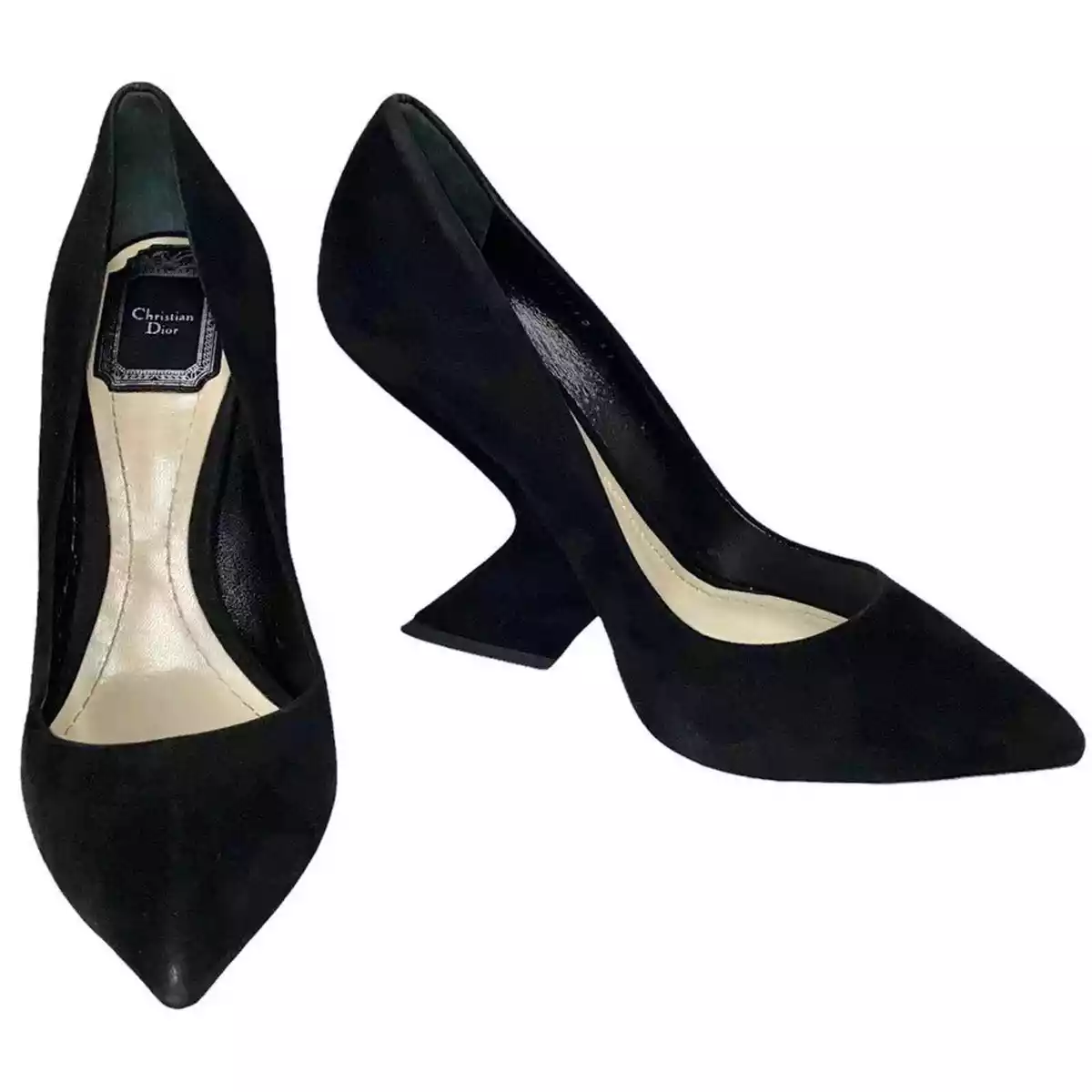 Dior pointed sales toe pumps