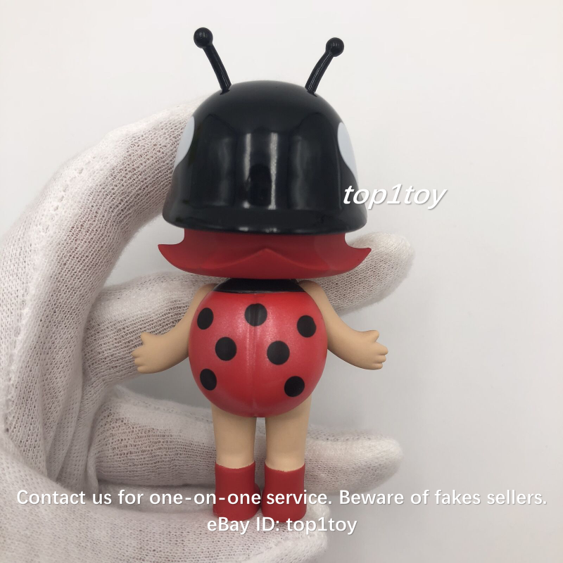 POP MART KENNYSWORK Molly Bugs Art Lady Beetle Mini Figure POP MART KENNYSWORK Molly Bugs Art Lady Beetle Mini Figure