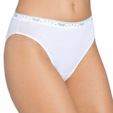 2 Women's Cotton Elastic Slips Sloggi Panties TAI 100 Stretchy