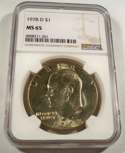 1978-D NGC MS66 KENNEDY HALF DOLLAR 50c MS 66
