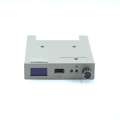 Gotek FlashFloppy LARGE OLED Rotary Encoder AMIGA ATARI AKAI EMU ROLAND Grau