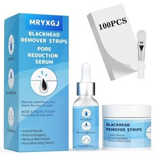 100Pcs-50G Blackhead Remover Strips, Nose  Facial Pore Cleaner Kit SEALED