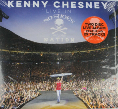 KENNY CHESNEY LIVE IN NO SHOES NATION 2 CD SEALED DIGIPAK *QUICK SHIP*