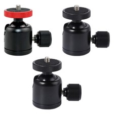 Quick Release Systems Tripod Head 360 Panoramic Metal Camera Round Head Mount
