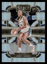 Jaelyn Brown 2024 Panini Select WNBA #4 Silver Prizms Dallas Wings