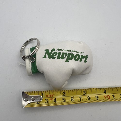 Vintage Newport Zigaretten Boxhandschuh Werbung Schlüsselanhänger - Bild 5 von 5