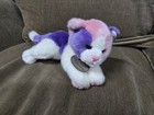 Russ Berrie Pink And Purple Cat Plush 10" Kitten Yomiko Dreamers 12220