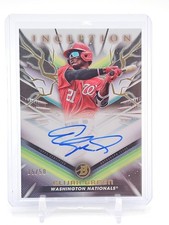 ELIJAH GREEN 2023 BOWMAN INCEPTION AUTO GOLD ELECTRICITY /50  NATIONALS Q5194