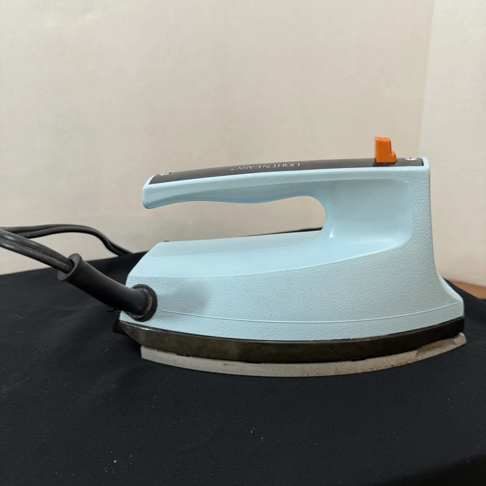 复古 GE 通用电灯 N 容易蒸汽干铁粉蓝色已测试 — 第 2/4 张图片