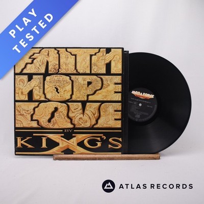King's X Faith Hope Love LP Album Vinyl Record 7567-82145-1 - EX/NM